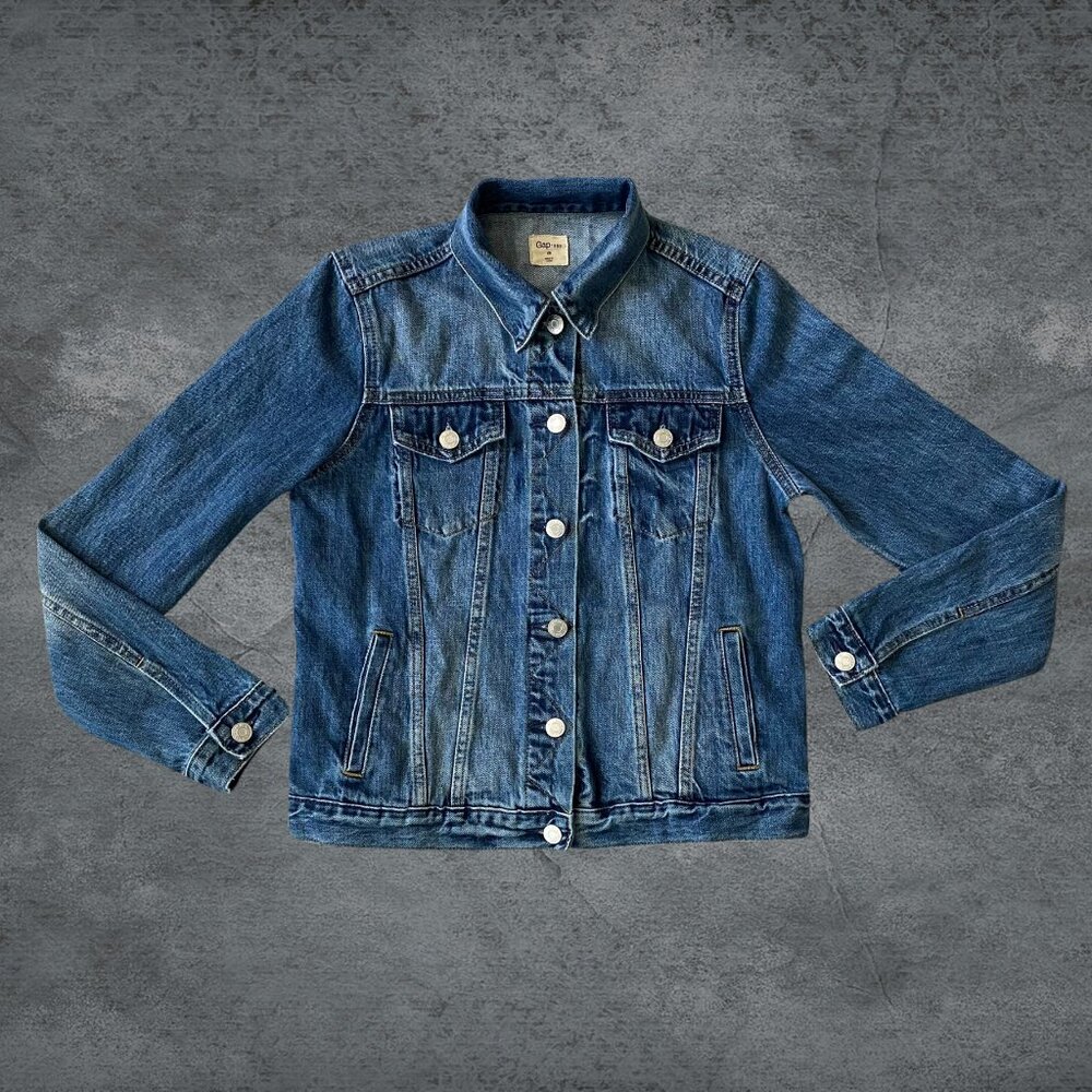GAP Women's Jacket Jeans Trucker Size XS